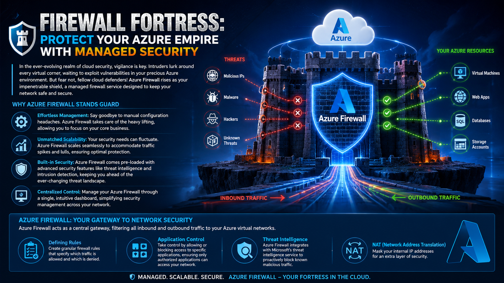 Firewall Fortress: Protect Your Azure Empire with Managed Security